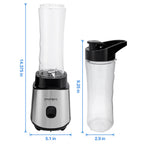 Personal Blender Smoothie Juice Shakes Mixer 2 Portable Bottle