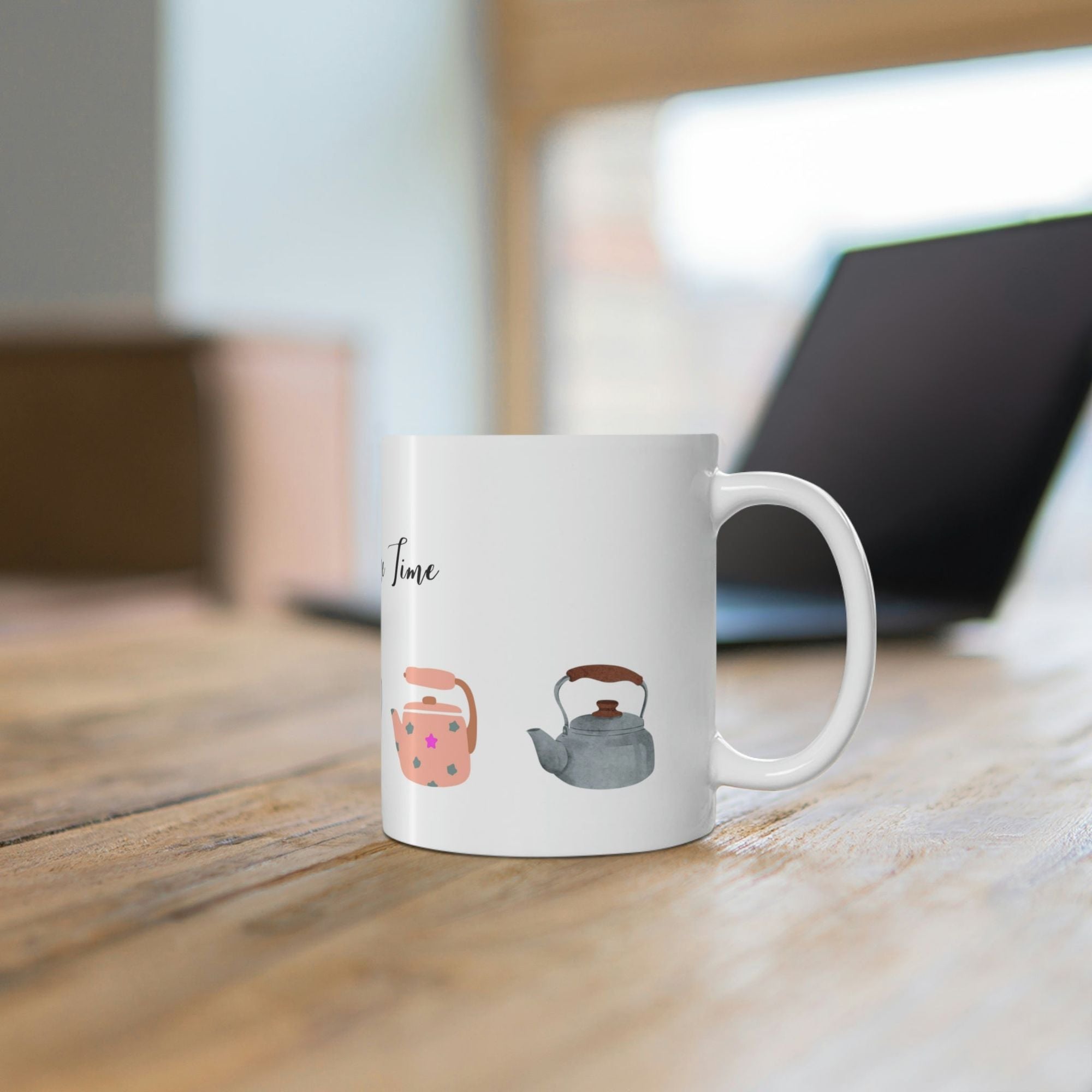 Tea Time is Me Time Coffee Tea Mug EasyOptionXY LLC