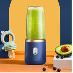 Portable Electric Juicer 400ml Lemon Orange Fruit Squeezer Multifunction Mixer Fruit Smoothie Blender Household Appliances EasyOptionXY LLC