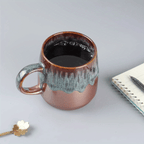 Large Ceramic Coffee Mug, 21 Oz, Gilt Reseda Big Tea Cup for Office and Home, Dishwasher and Microwave Safe… EasyOptionXY LLC