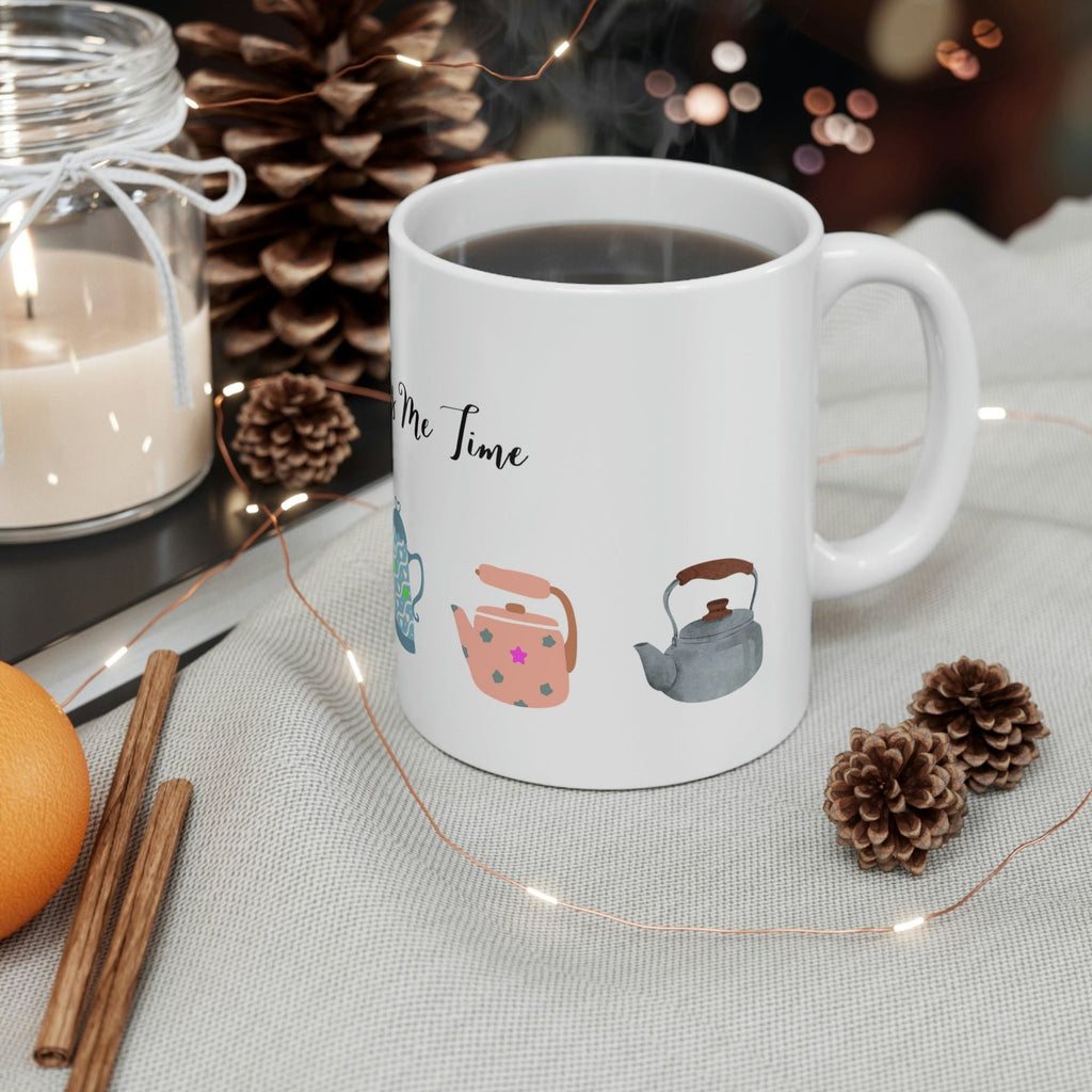 Tea Time is Me Time Coffee Tea Mug EasyOptionXY LLC