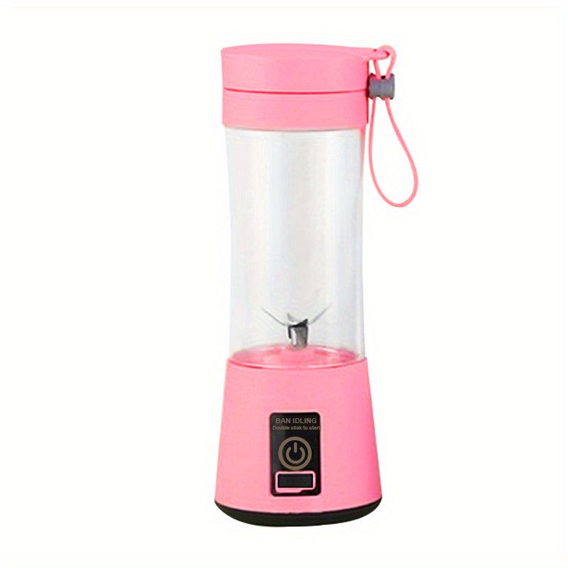 1pc Portable 6 Blades In 3D Juicer Cup, Updated Version Rechargeable Juice Blender Secure Switch Electric Fruit Mixer For Superb Mixing, USB Rechargeable EasyOptionXY LLC