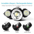 3 Head Flashlight EasyOptionXY LLC