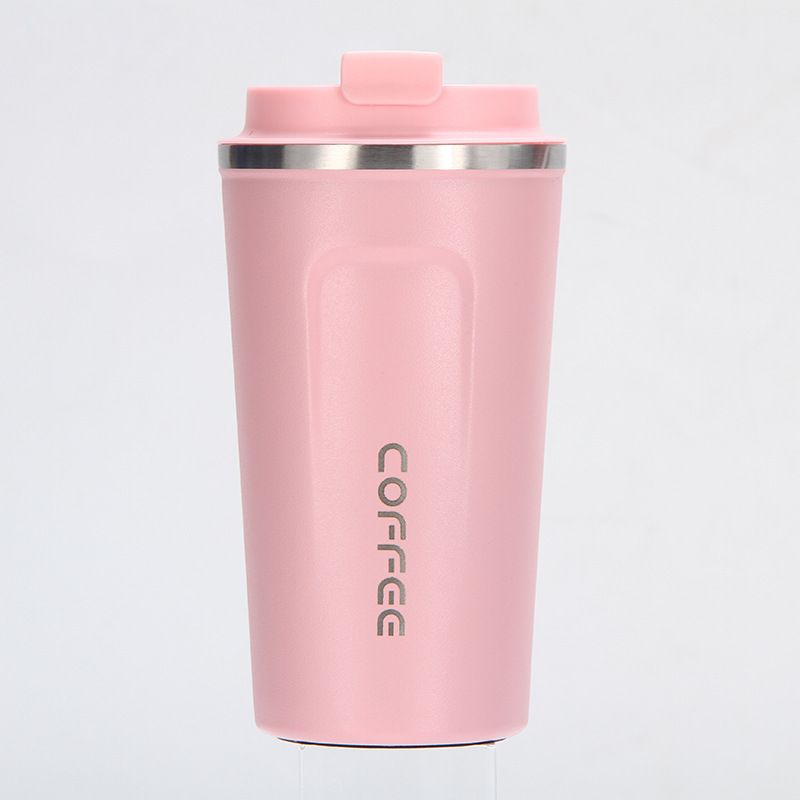 12 oz Stainless Steel Vacuum Insulated Tumbler - Coffee Travel Mug Spill Proof with Lid - T hermos Cup for Keep Hot/Ice Coffee; Tea and Beer EasyOptionXY LLC