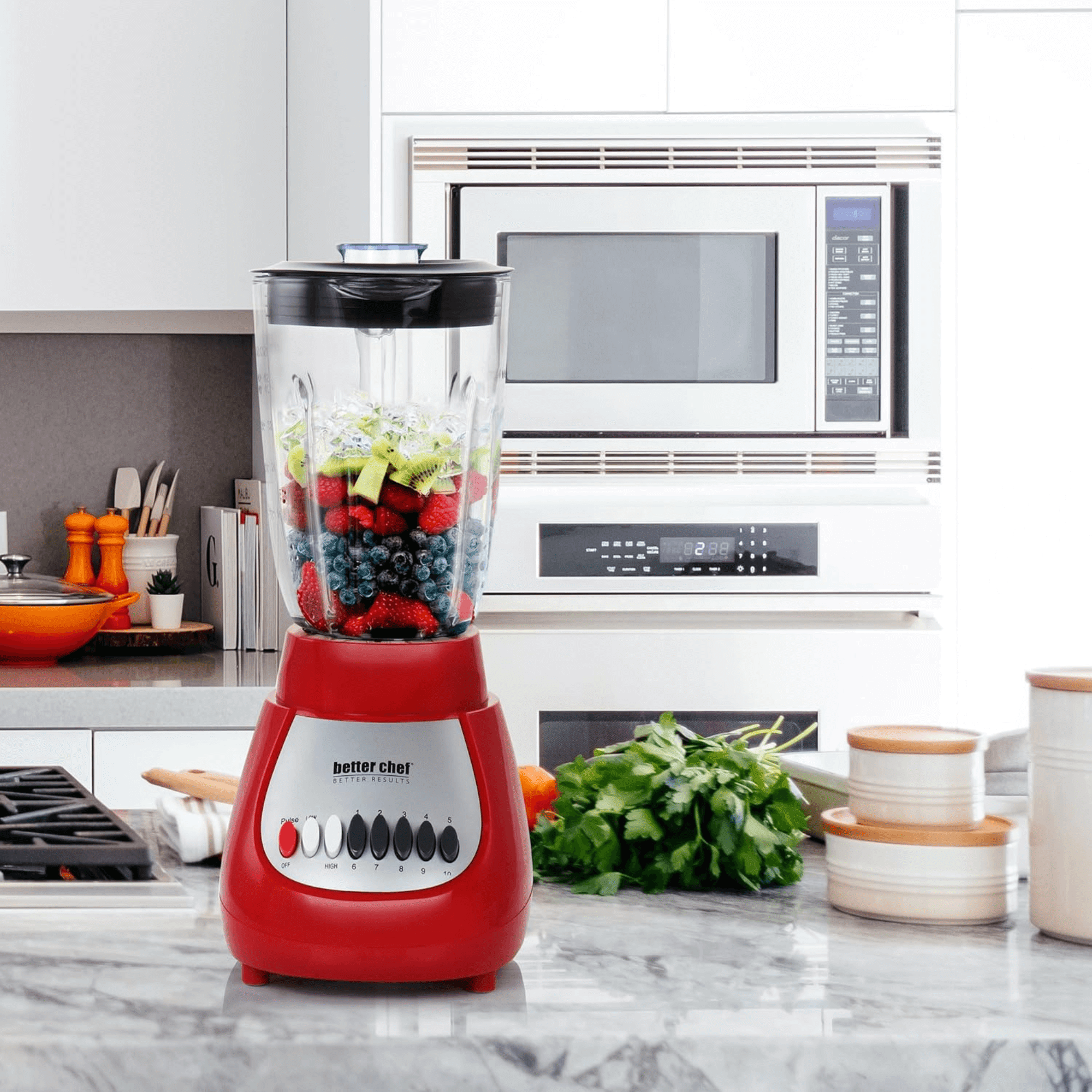 Better Chef Classic 10-Speed 5-Cup Glass Jar Blender EasyOptionXY LLC