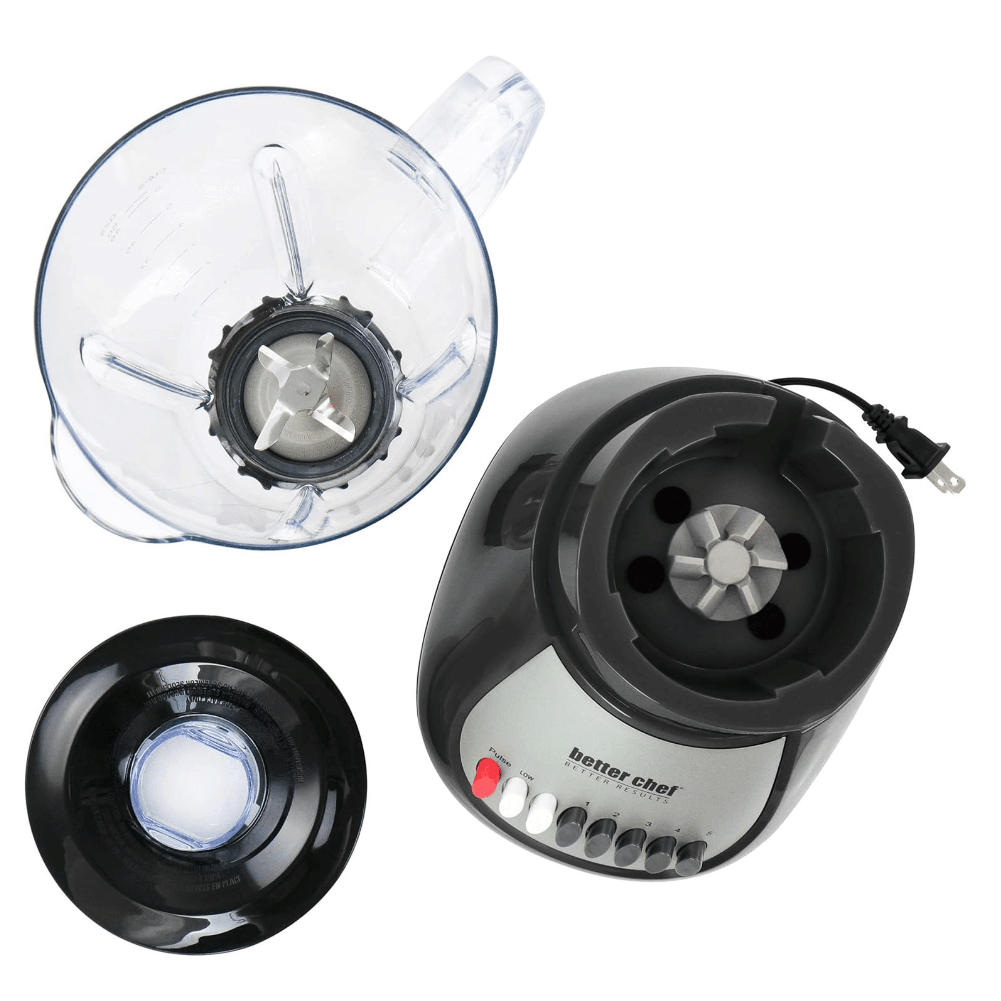 Better Chef Classic 10-Speed 6-Cup Plastic Jar Blender EasyOptionXY LLC