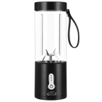 1pc 530ML Powerful Portable Blender For Smoothies Shakes USB Rechargeable Food Processor Fruit Mixer Machine Mini Juicer Blender Cup