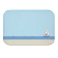 Sail Boat in the Ocean Bath Mat