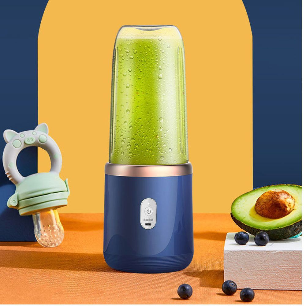 Portable Electric Juicer 400ml Lemon Orange Fruit Squeezer Multifunction Mixer Fruit Smoothie Blender Household Appliances EasyOptionXY LLC
