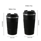 1pc; Stainless Steel Vacuum Insulated Tumbler; Coffee Travel Mug Spill Proof With Lid; T hermos Cup For Keep Hot/Ice Coffee; Tea And Beer