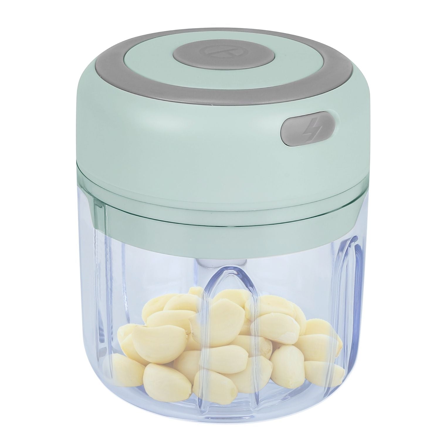 Mini Electric Garlic Chopper 8.45OZ Cordless Garlic Mincer Food Chopper EasyOptionXY LLC