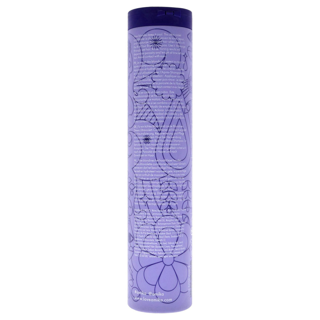 Bust Your Brass Cool Blonde Conditioner by Amika for Unisex - 9.2 oz Conditioner EasyOptionXY LLC