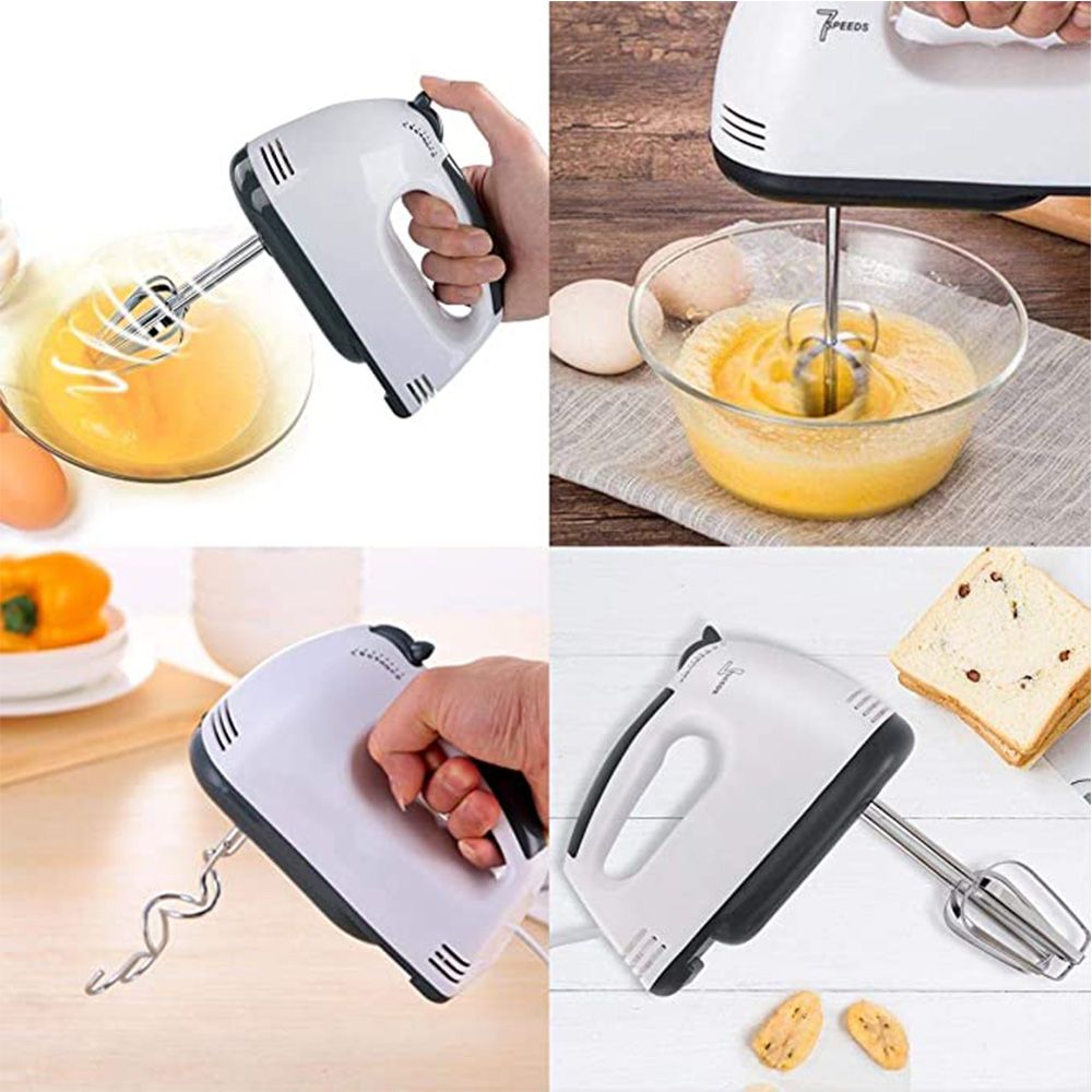 Multifunctional 7 Speed Mini Mixer Electric Food Blender Handheld Mixer Egg Beater Automatic Cream Food Cake Baking Dough Mixer EasyOptionXY LLC