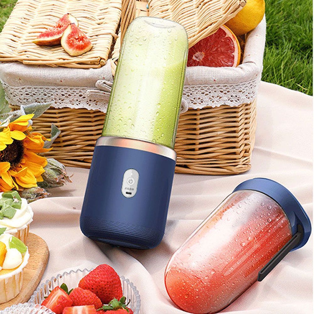 Portable Electric Juicer 400ml Lemon Orange Fruit Squeezer Multifunction Mixer Fruit Smoothie Blender Household Appliances EasyOptionXY LLC