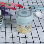 Mini Electric Garlic Chopper 8.45OZ Cordless Garlic Mincer Food Chopper EasyOptionXY LLC