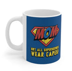 Mom Super Hero Theme Mug 11oz