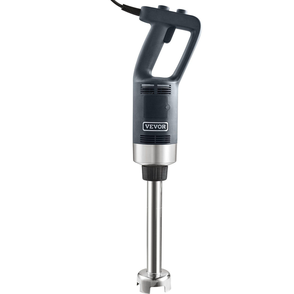 VEVOR Commercial Immersion Blender, 750W 12" Heavy Duty Hand Mixer, Variable Speed Kitchen Stick Mixer with 304 Stainless Steel Blade, Multi-Purpose Portable Mixer for Soup, Smoothie, Puree, Baby Food EasyOptionXY LLC