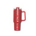 40oz Adventure Quencher Tumbler T hermos Vacuum Cups With Handle Stainless Steel Travel Water Cup Stay Ice Cold Car Coffee Mug EasyOptionXY LLC