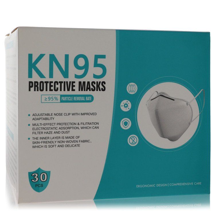 Kn95 Mask by Kn95 Thirty (30) KN95 Masks, Adjustable Nose Clip, Soft non-woven fabric, FDA and CE Approved (Unisex) EasyOptionXY LLC