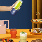 Portable Electric Juicer 400ml Lemon Orange Fruit Squeezer Multifunction Mixer Fruit Smoothie Blender Household Appliances EasyOptionXY LLC