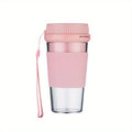 Portable Blender Usb Rechargeable Cordless Mini Personal Blender; Small Shakes Smoothie Fruit Juice Blender Cup For Home Outdoor Travel Office EasyOptionXY LLC