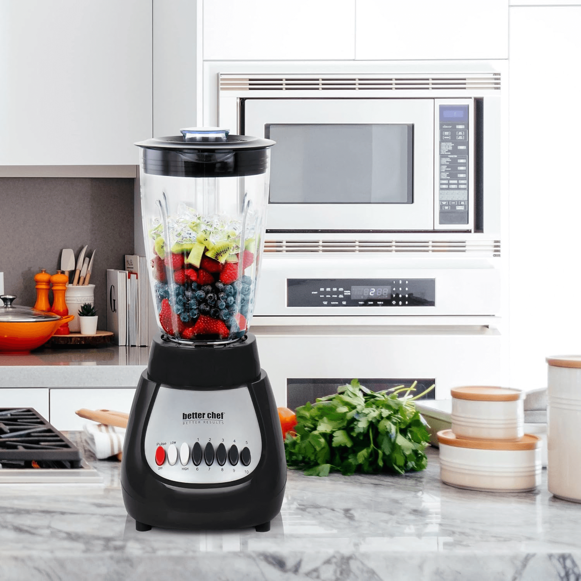 Better Chef Classic 10-Speed 6-Cup Plastic Jar Blender EasyOptionXY LLC