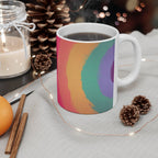 Rainbow Love Wins Mug 11oz EasyOptionXY LLC