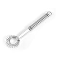 Spring Coil Whisk Egg Beater Stainless Steel Egg Frothier Milk Blender Kitchen Utensils for Whisking Beating Stirring Hand Held Sauce Stirrer Frothier Kitchen Gadget Tool