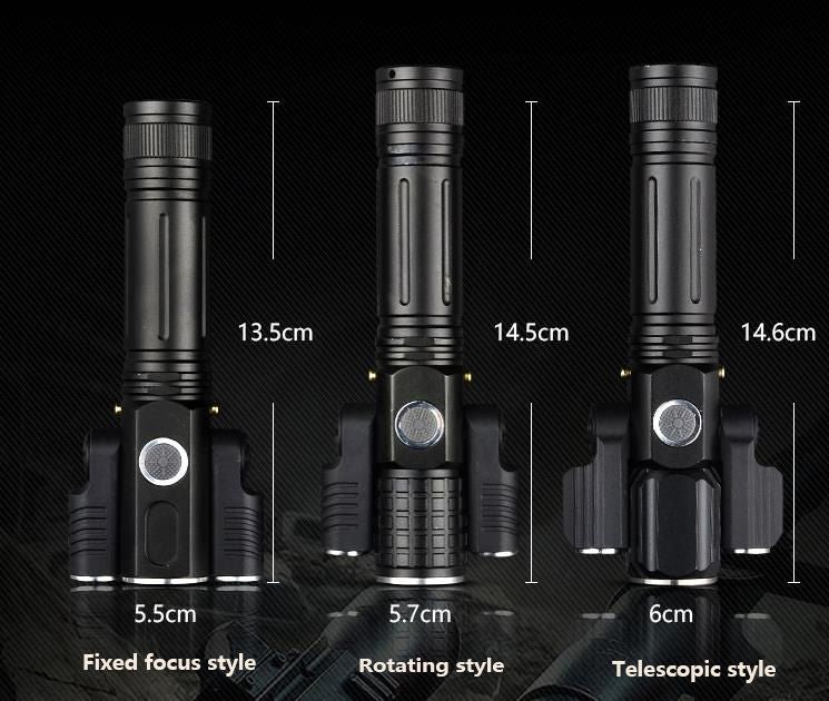 3 Head Flashlight EasyOptionXY LLC