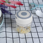 Mini Electric Garlic Chopper 8.45OZ Cordless Garlic Mincer Food Chopper EasyOptionXY LLC