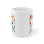 Floating Chess Pieces Ceramic Mug 11oz