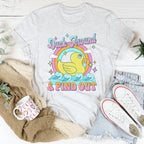 Duck Around & Find Out Tee Peachy Sunday
