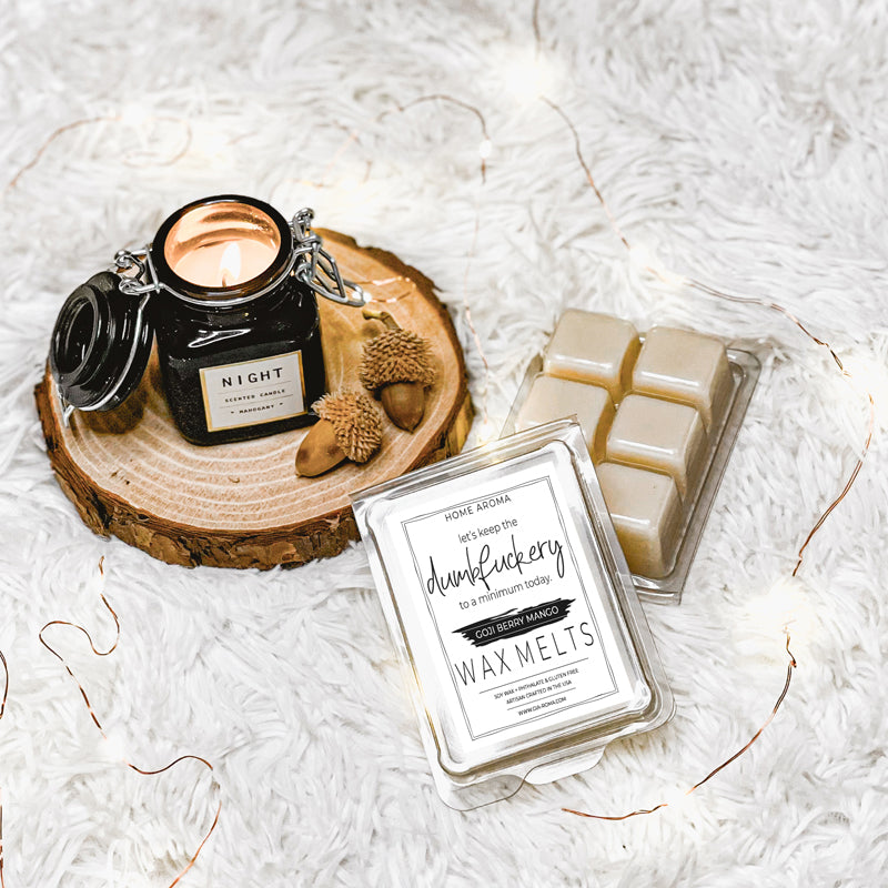 Goji Berry Mango Scented Candle Tropical Juicy Fragrance With Peach Plum Notes Romantic Travel BandsCo Straps