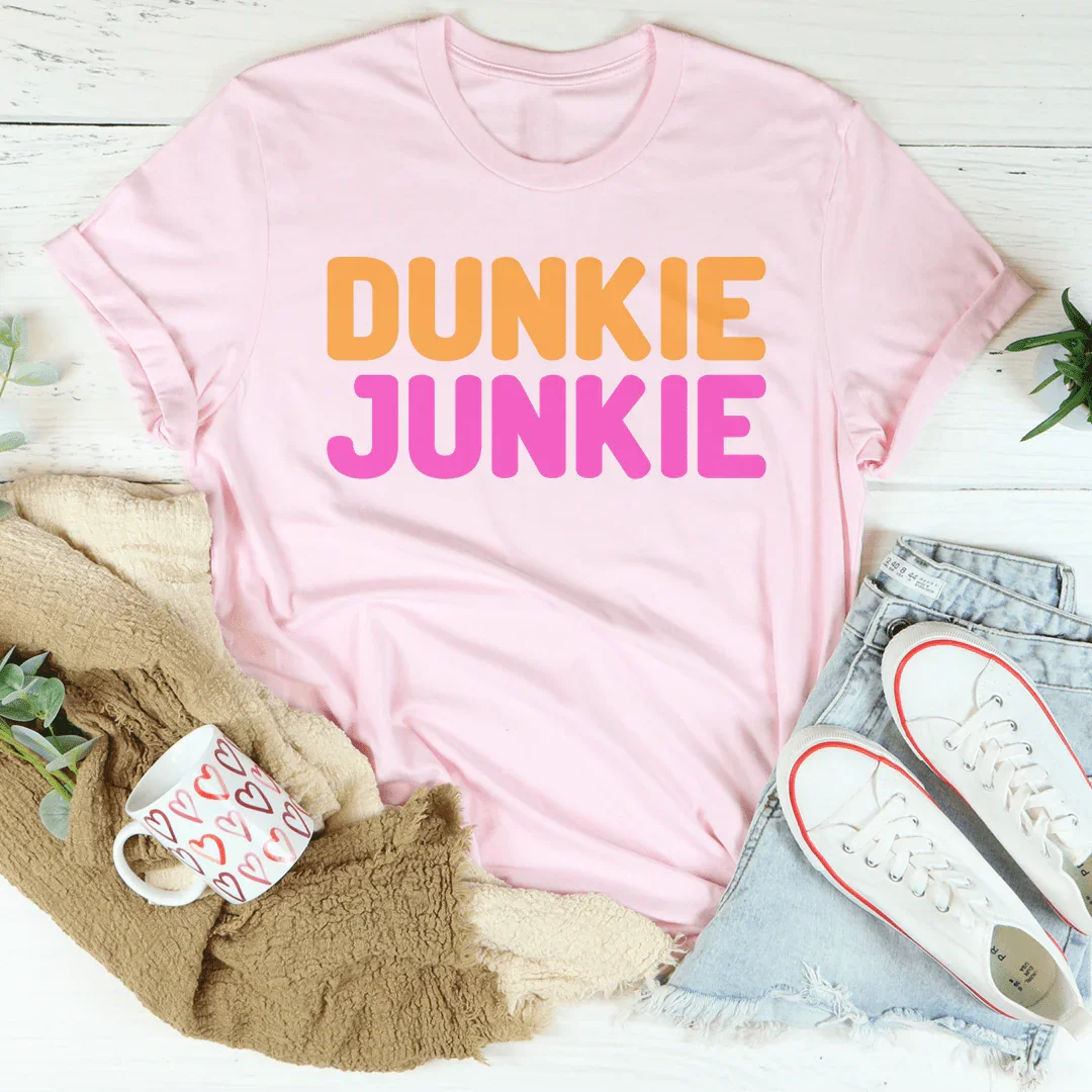 Dunkie Junkie Tee Peachy Sunday
