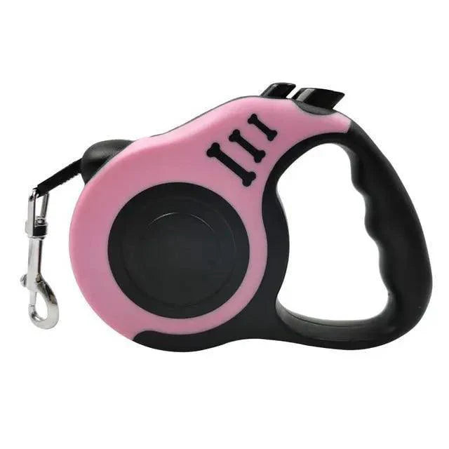 Durable Automatic Retractable Dog No Tangle Comfortable Grip Pet Leash Walking Running Cute Easy Control Leashes Pet Products Stevvex