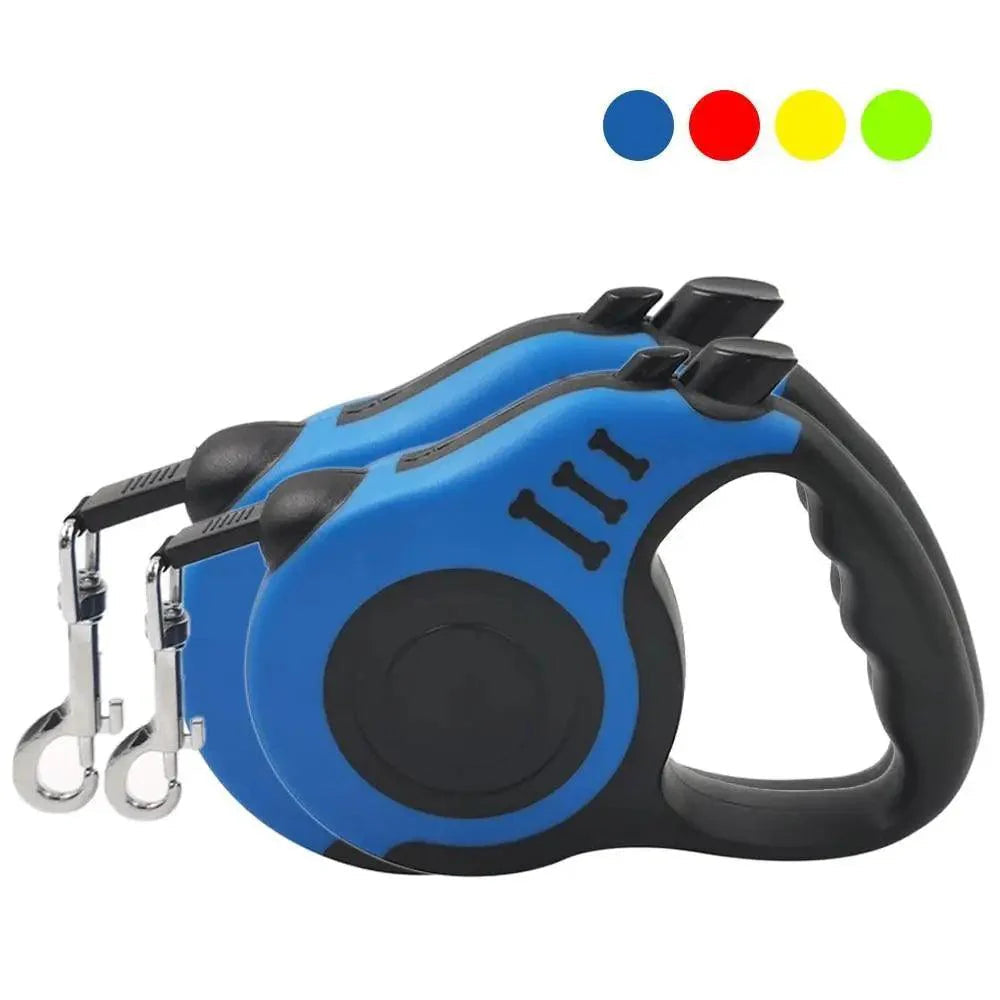 Durable Automatic Retractable Dog No Tangle Comfortable Grip Pet Leash Walking Running Cute Easy Control Leashes Pet Products Stevvex
