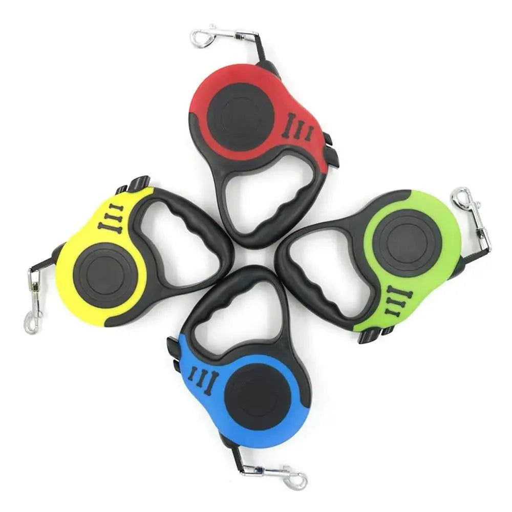 Durable Automatic Retractable Dog No Tangle Comfortable Grip Pet Leash Walking Running Cute Easy Control Leashes Pet Products Stevvex