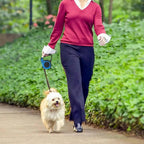 Durable Automatic Retractable Dog No Tangle Comfortable Grip Pet Leash Walking Running Cute Easy Control Leashes Pet Products Stevvex