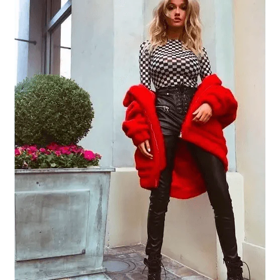 Durable Autumn Winter Faux Fur Coat For Women Casual Warm Soft Zipper Fur Jacket Plush Overcoat Pocket Plus Size Teddy Coat For Female Stevvex