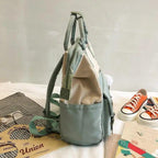 Durable Backpacks for School Teenagers Girls Designer Patchwork Bagpack With Cute Ring Bag For Travel, Laptop, Backpack Women Notebook Stevvex