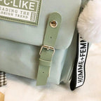 Durable Backpacks for School Teenagers Girls Designer Patchwork Bagpack With Cute Ring Bag For Travel, Laptop, Backpack Women Notebook Stevvex