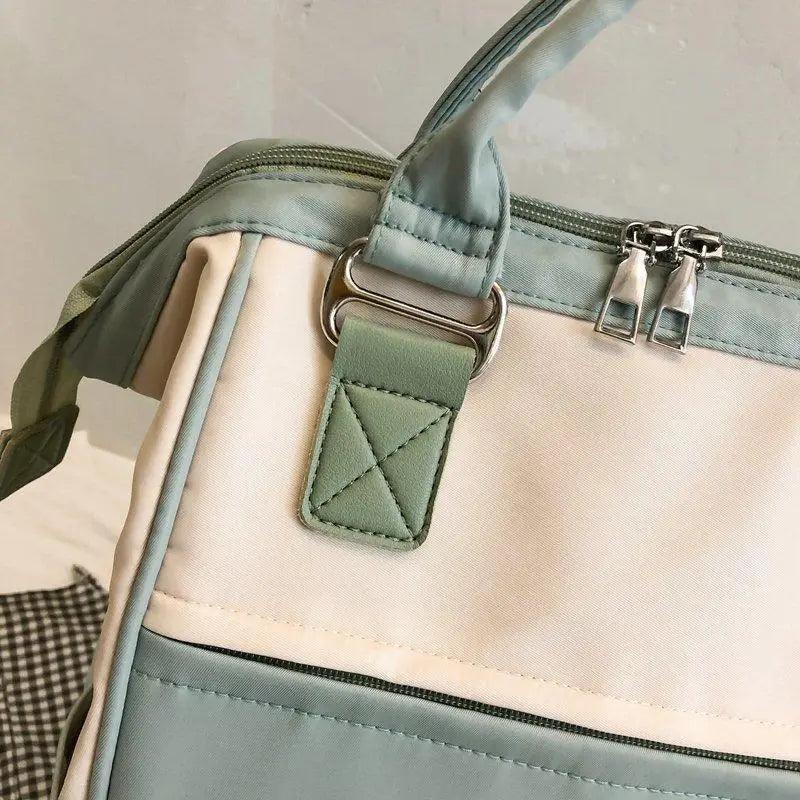 Durable Backpacks for School Teenagers Girls Designer Patchwork Bagpack With Cute Ring Bag For Travel, Laptop, Backpack Women Notebook Stevvex