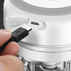 Durable Electric Food Crusher Mini Garlic Press Garlic Crusher Vegetable Chopper For Kitchen Crushed Garlic Crushed Ginger Crushed Chili Stevvex
