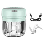Durable Electric Food Crusher Mini Garlic Press Garlic Crusher Vegetable Chopper For Kitchen Crushed Garlic Crushed Ginger Crushed Chili Stevvex
