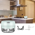 Durable Electric Food Crusher Mini Garlic Press Garlic Crusher Vegetable Chopper For Kitchen Crushed Garlic Crushed Ginger Crushed Chili Stevvex