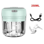 Durable Electric Food Crusher Mini Garlic Press Garlic Crusher Vegetable Chopper For Kitchen Crushed Garlic Crushed Ginger Crushed Chili Stevvex