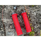 Durable Handlebar Grips Lock Ring Bike Handle Durable Wearable Bicycle Grips Single Lock-On Mountain Bike Grips Bicycle Handlebar Locking Grips Non-Slip Multi Colors Simple Design Handle Grips Stevvex
