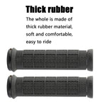 Durable Handlebar Grips Lock Ring Bike Handle Durable Wearable Bicycle Grips Single Lock-On Mountain Bike Grips Bicycle Handlebar Locking Grips Non-Slip Multi Colors Simple Design Handle Grips Stevvex