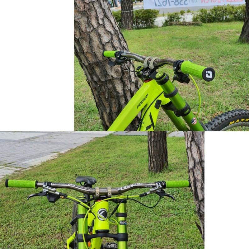 Durable Handlebar Grips Lock Ring Bike Handle Durable Wearable Bicycle Grips Single Lock-On Mountain Bike Grips Bicycle Handlebar Locking Grips Non-Slip Multi Colors Simple Design Handle Grips Stevvex