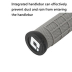 Durable Handlebar Grips Lock Ring Bike Handle Durable Wearable Bicycle Grips Single Lock-On Mountain Bike Grips Bicycle Handlebar Locking Grips Non-Slip Multi Colors Simple Design Handle Grips Stevvex